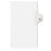 Avery Consumer Products Numeric Divider, "78", Side Tab, 11"x8-1/2", 25/PK, White