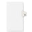 Avery Consumer Products Numeric Divider, "95", Side Tab, 11"x8-1/2", 25/PK, White