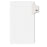 Avery Consumer Products Numeric Divider, "101", Side Tab, 11"x8-1/2", 25/PK, White