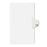 Avery Consumer Products Numeric Divider, "114", Side Tab, 11"x8-1/2", 25/PK, White