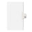 Avery Consumer Products Numeric Divider, "116", Side Tab, 11"x8-1/2", 25/PK, White