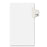 Avery Consumer Products Numeric Divider, "118", Side Tab, 11"x8-1/2", 25/PK, White