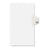 Avery Consumer Products Numeric Divider, "120", Side Tab, 11"x8-1/2", 25/PK, White