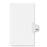 Avery Consumer Products Numeric Divider, "122", Side Tab, 11"x8-1/2", 25/PK, White
