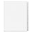 Avery Consumer Products Index Dividers, Side Tab, 151-175, 8-1/2"x11", White