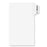 Avery Consumer Products Alphabetical Divider, "G", Side Tab, 8-1/2"x11", WE