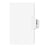 Avery Consumer Products Alphabetical Divider, "Z", Side Tab, 8-1/2"x11", WE