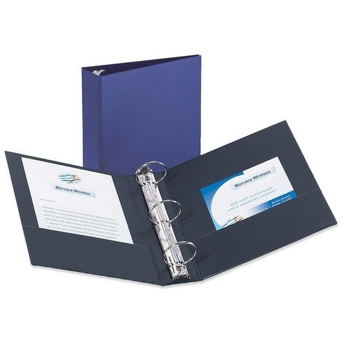 Avery Consumer Products Economy Ring Binder, 3" Capacity, 11"x8-1/2", Blue