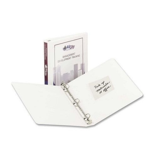 Avery Consumer Products 3-Ring View Binder, 1" Capacity, 11"x8-1/2", White