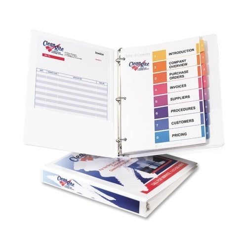 Avery Consumer Products Economy View Binder, 1" Capacity, 11"x8-1/2", White