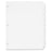 Avery Consumer Products Non-Laminated Tab Dividers, 8-Tab, 11"x8-1/2", White