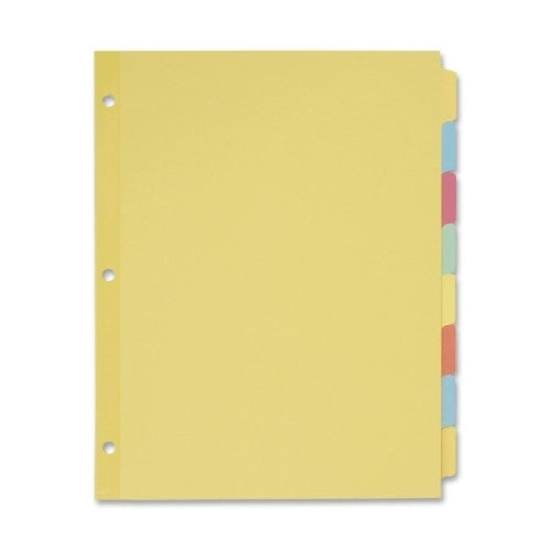 Avery Consumer Products Non-Laminated Tab, Dividers 8-Tab, 11"x8-1/2", Multicolor