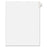 Avery Consumer Products Numeric Divider, "1", Side Tab, 11"x8-1/2", 25/PK, White