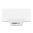 Avery Consumer Products Divider, "Exhibit H", Bottom Tab, 8-1/2"x11", 25/PK, White