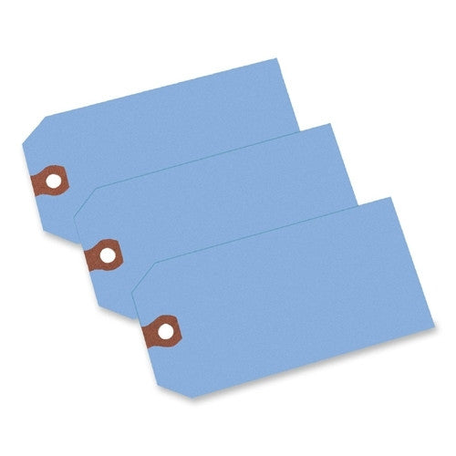 Avery Consumer Products Shipping Tag, No 5, Plain, 4-3/4"x2-3/8", 1000/BX, Blue