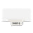Avery Consumer Products Divider, "Exhibit Q", Bottom Tab, 8-1/2"x11", 25/PK, White
