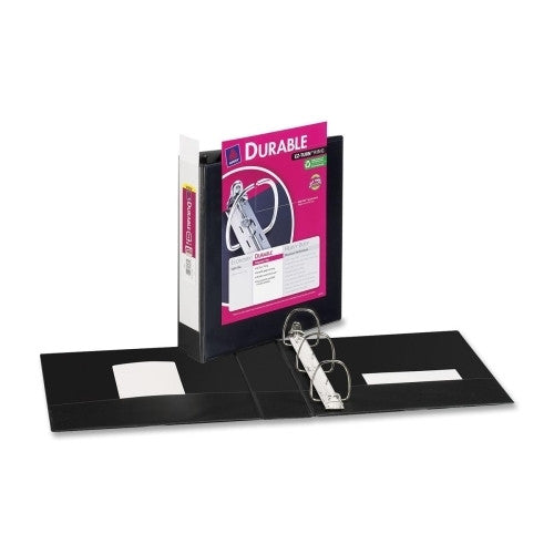 Avery Consumer Products Durable View Binder, 2" Cap, 11"x8-1/2", Black