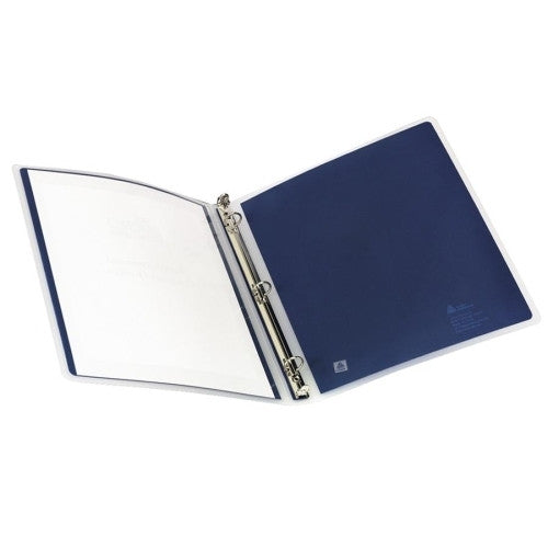 Avery Consumer Products Flexi-View Binder, 1" Capacity, Letter, 11"x8-1/2", Navy