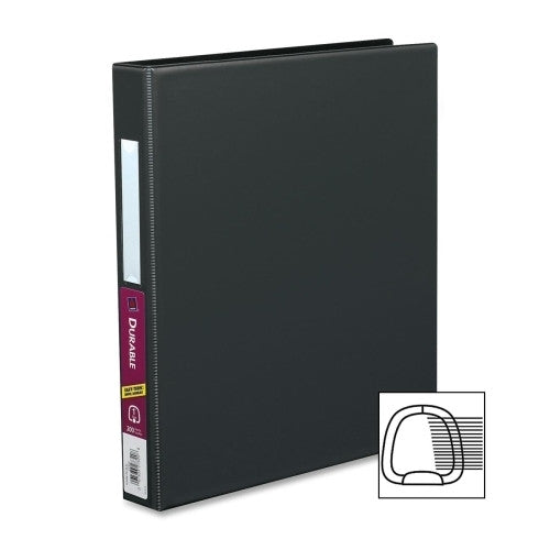 Avery Consumer Products Durable Binder W/Labelholder, 1" Capacity, 8-1/2"x11", BK