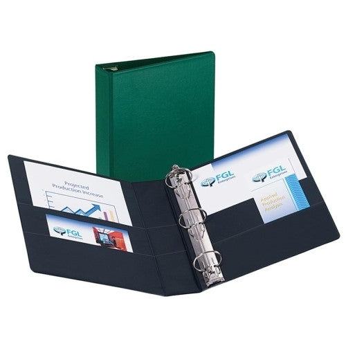 Avery Consumer Products Durable Binder, 2" Capacity, 11"x8-1/2", Green