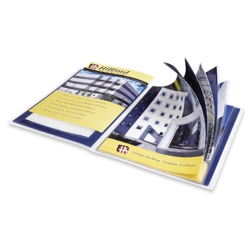 Avery Consumer Products Presentation Books, 12 Pages, 8-1/2"x11", Blue