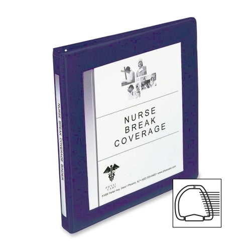 Avery Consumer Products D-Ring Frame View Binder,1/2" Capacity,8-1/2"x11,Navy Blue