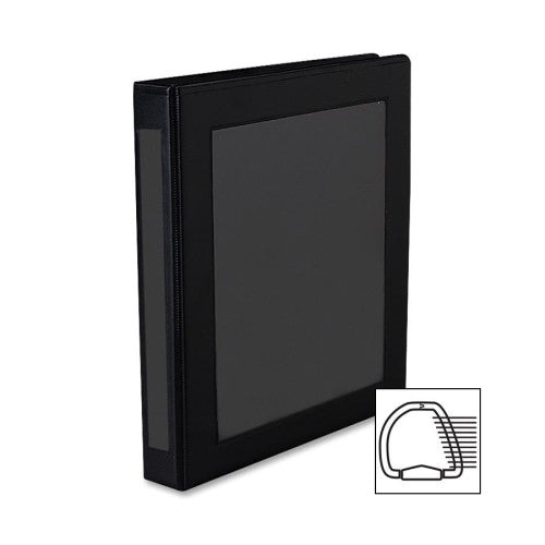 Avery Consumer Products D-Ring Frame View Binder,1" Capacity,11"x8-1/2",Black