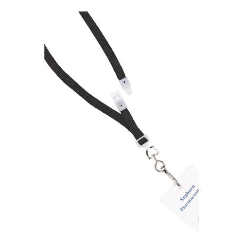 Avery Consumer Products Neck Lanyard,Adjustable Safety Feature,35-1/2" Long,Black