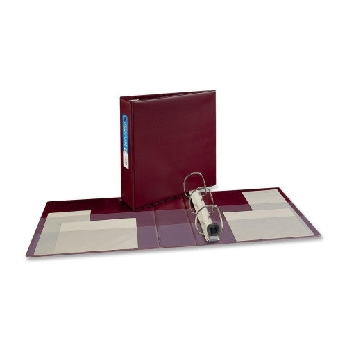 Avery Consumer Products 3-Ring EZD Binder, 3" Capacity, 8-1/2"x11", Maroon