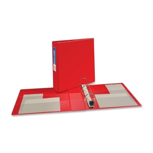 Avery Consumer Products 3-Ring EZD Binder, 2" Capacity, 8-1/2"x11", Red