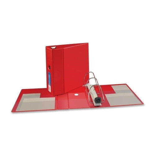 Avery Consumer Products 3-Ring EZD Binder, 5" Capacity, 8-1/2"x11", Red