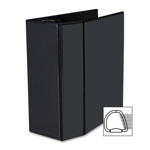 Avery Consumer Products EZD Nonstick View Binder, 5" Capacity, 11"x8-1/2", Black