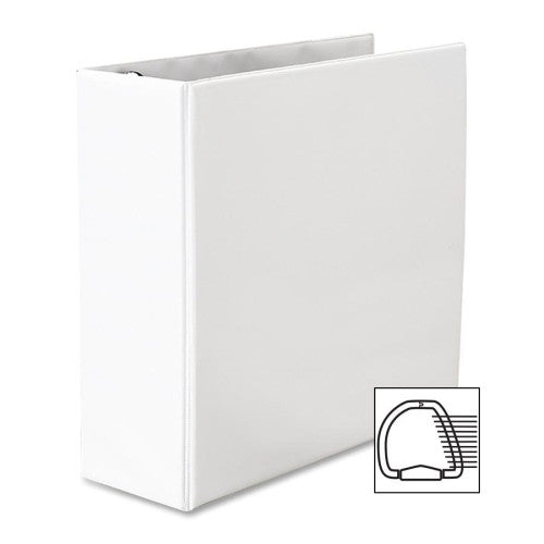 Avery Consumer Products EZD Nonstick View Binder, 4" Capacity, 8-1/2"x11", White