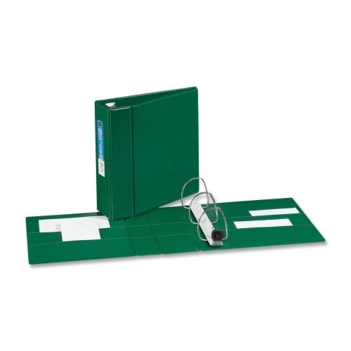 Avery Consumer Products 3-Ring EZD Binder, 4" Capacity, 8-1/2"x11", Green