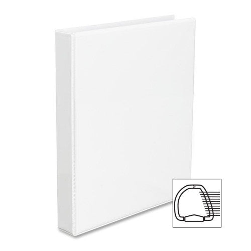 Avery Consumer Products EZD Nonstick View Binder, 1" Capacity, 8-1/2"x11", White