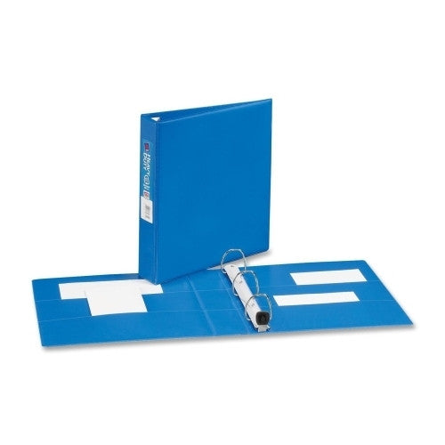 Avery Consumer Products 3-Ring EZD Binder, 1-1/2" Capacity, 8-1/2"x11", Blue