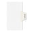 Avery Consumer Products Index Divider, Exhibit 8, Side Tab, 25/PK, White