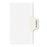 Avery Consumer Products Index Divider, Exhibit 16, Side Tab, 25/PK, White