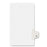 Avery Consumer Products Alphabetical Divider, "Y", Side Tab, 8-1/2"x11", 25PK, White