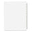 Avery Consumer Products Index Dividers, 526-550, Side Tab, 8-1/2"x11", 25/Set, WE