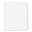 Avery Consumer Products Index Dividers, 551-575, Side Tab, 8-1/2"x11", 25/Set, WE