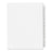 Avery Consumer Products Index Dividers, 751-775, Side Tab, 8-1/2"x11", 25/Set, WE