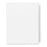 Avery Consumer Products Index Dividers, 776-800, Side Tab, 8-1/2"x11", 25/Set, WE