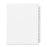 Avery Consumer Products Index Dividers, 901-925, Side Tab, 8-1/2"x11", 25/Set, WE