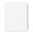 Avery Consumer Products Index Dividers, 951-975, Side Tab, 8-1/2"x11", 25/Set, WE