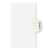 Avery Consumer Products Dividers, "Exhibit 5", Side Tab, 8-1/2"x11", 25/PK, White