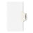 Avery Consumer Products Dividers, "Exhibit 6", Side Tab, 8-1/2"x11", 25/PK, White