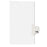 Avery Consumer Products Dividers, "132", Side Tab, 8-1/2"x11", 25/PK, White