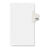 Avery Consumer Products Dividers, "144", Side Tab, 8-1/2"x11", 25/PK, White