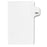 Avery Consumer Products Dividers, "151", Side Tab, 8-1/2"x11", 25/PK, White